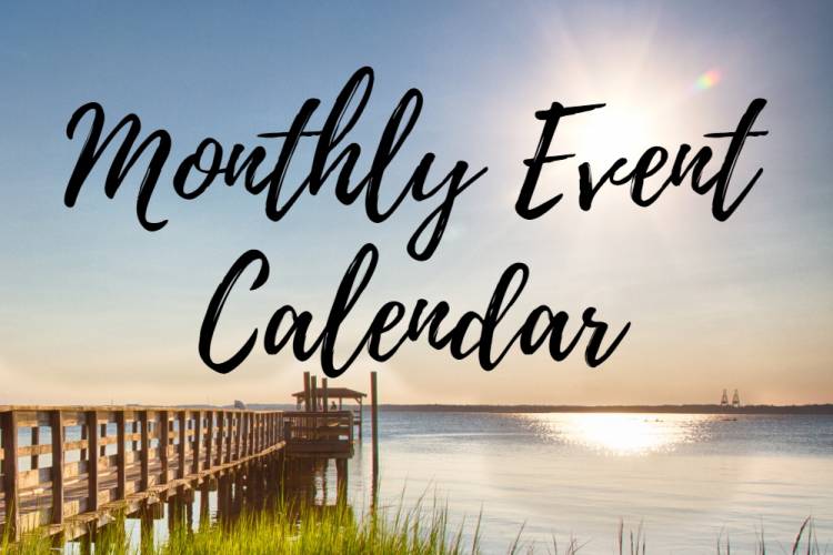 Monthly Event Calendar 
