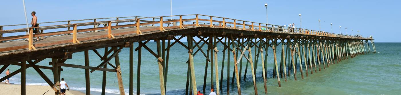 Kure Beach Pier in Kure Beach