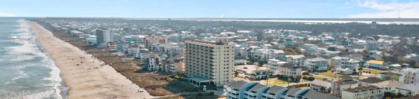 Aerial Beach Scene