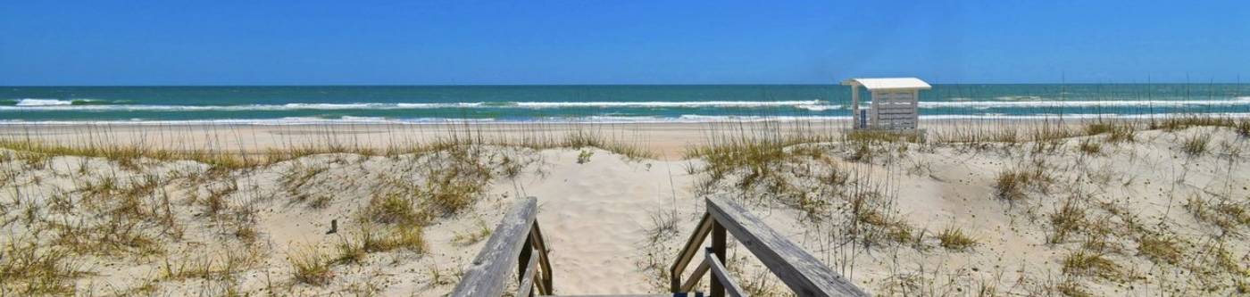 Beach walkway